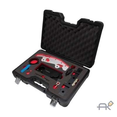 Набор фиксаторов для обслуживания двигателей BMW (M52TU. M54. M56. M42. M44. M50. M52TU. M56. S50US. S52US). в кейсе Premium (F-905G1A